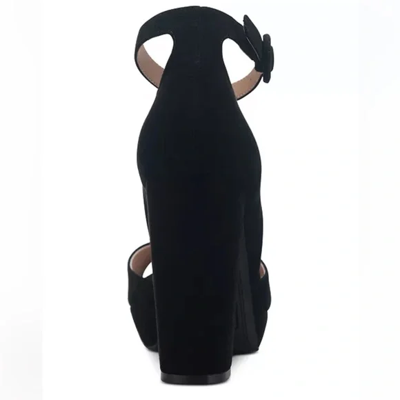 Sun & Stone Peep toe block heel - Picture 3 of 5